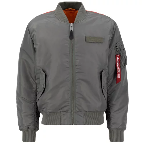 Alpha Industries Prehodna jakna 'Fighter Squadron' siva / mešane barve