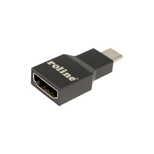 Roline 12.03.3224 adapter [1x mu&amp;scaron;ki konektor USB-C&amp;trade; - 1x ženski konektor HDMI] siva Slike