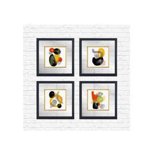 WALLXPERT Set uramljenih slika CAM1921261550, 4 dijela Cijene
