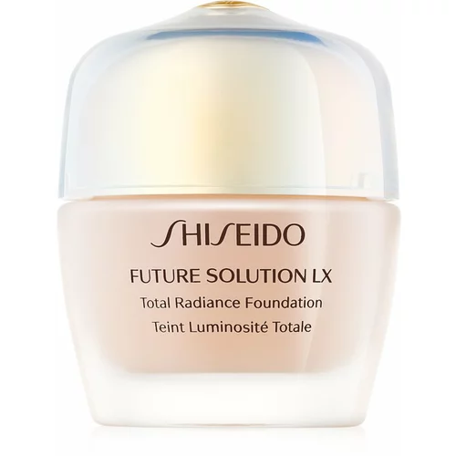 Shiseido future solution lx total radiance foundation SPF15 osvetljevalni puder 30 ml odtenek G3 golden