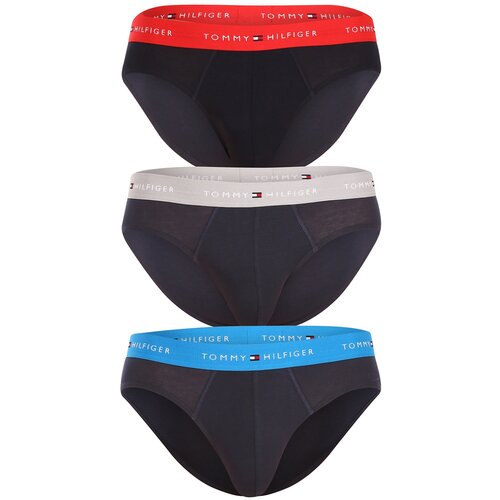 Tommy Hilfiger 3PACK Men's Briefs dark blue Slike