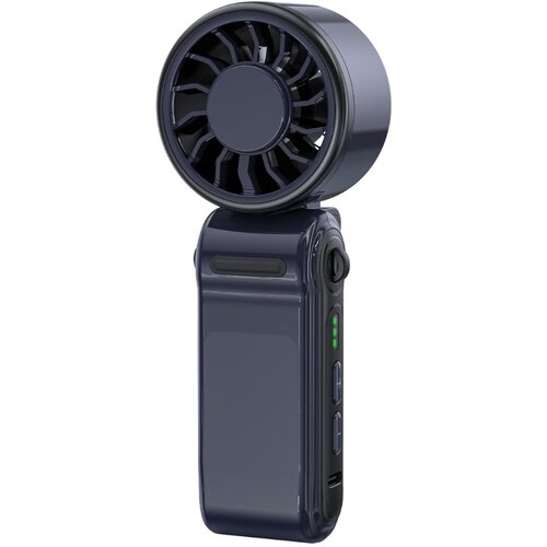 INF Prenosni zložljivi ročni ventilator, mini turbina 2000mAh Black, (5000310506) Cene