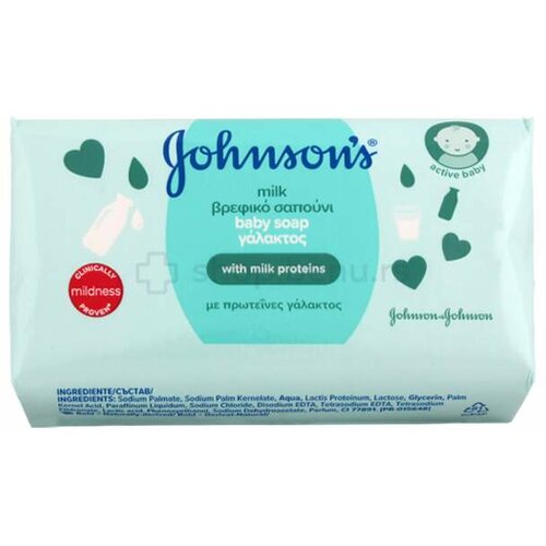 Johnson 's sapun za bebe sa mlekom 100 g Slike