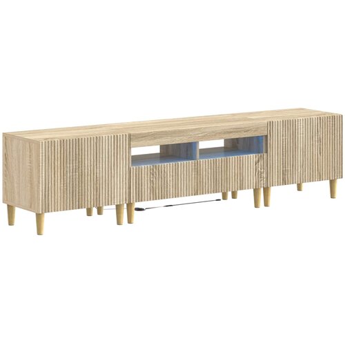  3-dijelni LED TV kabinet ARNHEM 3 kom. Hrast sonoma Slike
