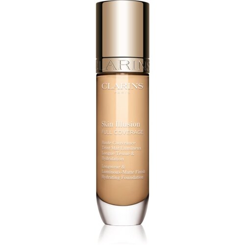 Clarins Skin Illusion Hydrating Foundation visoko prekrivni tekoči puder odtenek 101W 30 ml Cene