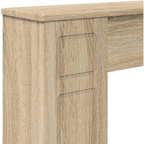  Okvir za kamin Hrast sonoma 100 x 20 x 100 cm Konstruirano drvo Slike