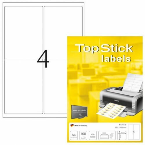 Topstick etikete topstick 99,1x139 A4/4 1/100 ( 02H8775 ) Cene