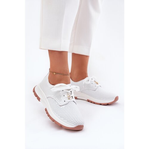 ARTIKER Boto Leather Ladies Brogues With A Clip Cene