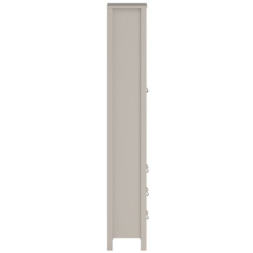 Tvilum sivo-bež vitrina 78x199x33 cm madrid &amp;ndash; Slike