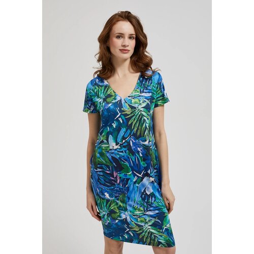 Moodo Women's patterned dress - multicolor Cene