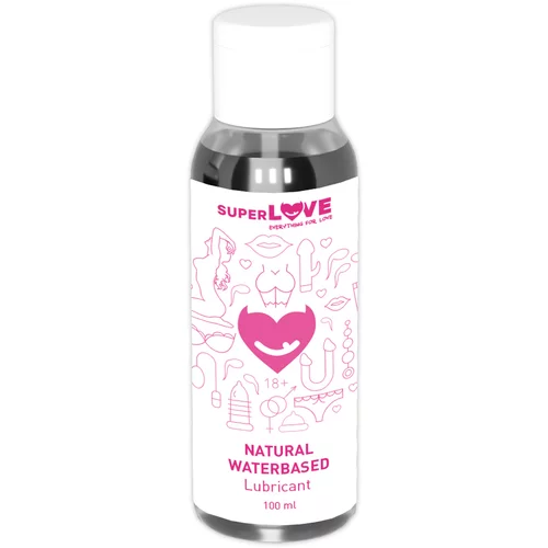 SuperLove natural waterbased lubricant 100ml