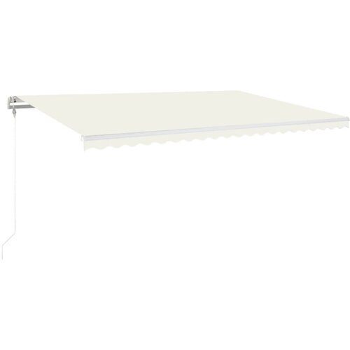 Tenda na automatsko uvlačenje 500 x 350 cm krem Slike