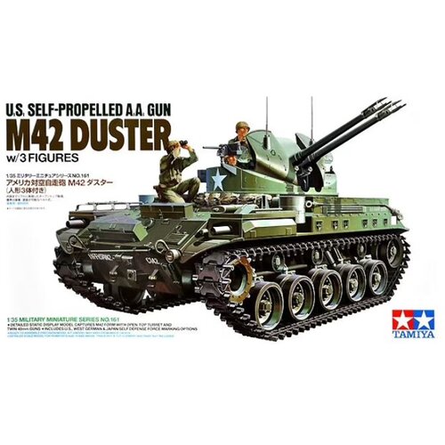 Tamiya Ameriški samohodna A.A. puška M42 "Duster" s 3 figurami, (21312345) Cene