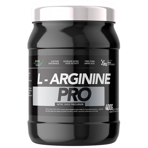 Basic Supplements L-Arginine Pro, 400g Slike