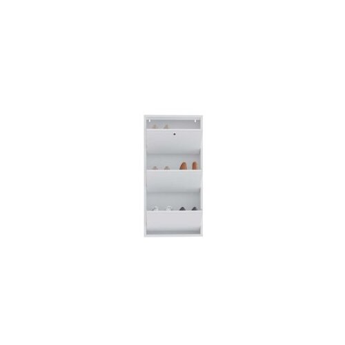 Hanah home ormar za cipele locking 3 piece metal white Slike