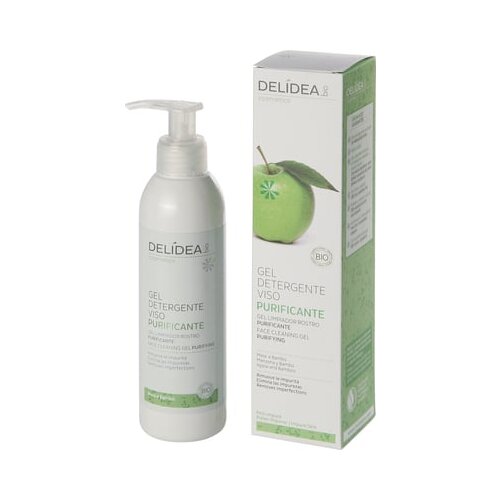 Delidea Purifying gel za či&amp;scaron;čenje obraza z bambusom in jabolko Slike