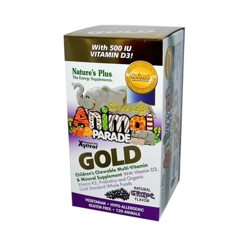 Nature's Plus animal Parade GOLD Multivitamin - Grozdje Cene