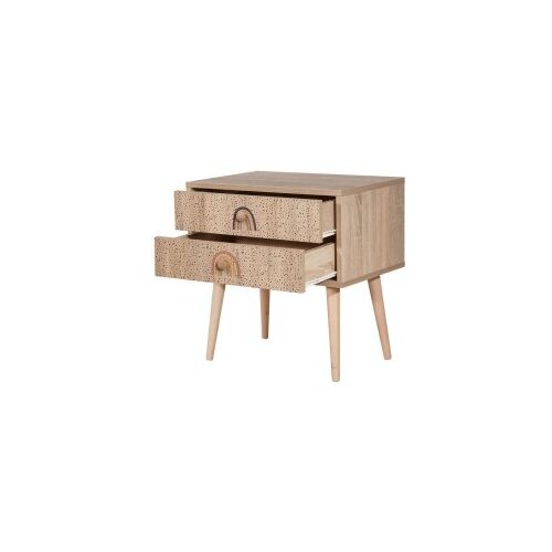 Hanah home noćni ormarić 60x61x40cm šareni Cene