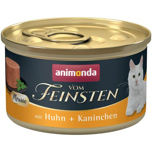 Animonda Vom Feinsten Adult 12 x 85 g - Piletina + kunić