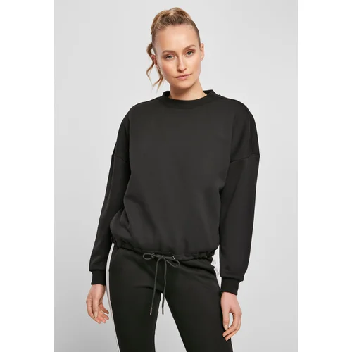 Build your Brand Women's Oversize Crewneck Black