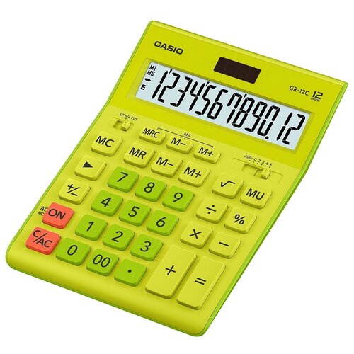 Casio kalkulator gr 12 green Slike