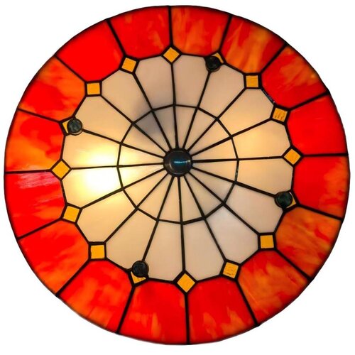 Brilagi tiffany vitražno plafonsko svetlo sienna 3xE27/60W/230V prečnik 40 cm Cene