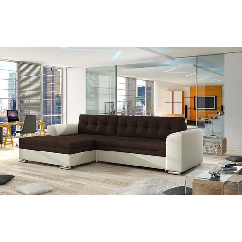  KOTNA SEDENA GARNITURA CONFETIE (VE BARV)-Leva-Sawana16/Soft033beige Cene