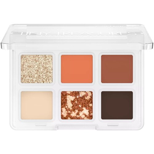 Catrice Palete ličil za oči Lidschattenpalette Tiny Treasures - 30 Heat It Up Kostanjeva Slike