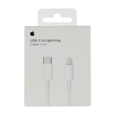 Apple iPad/iPhone/iPod/iMac/MacBook/MacPro kabel za punjenje/podatkovni kabel [1x mu&amp;scaron;ki konektor USB-C&amp;trade; - 1x mu&amp;scaron;ki konektor dock lightning] 1 m bijela Slike