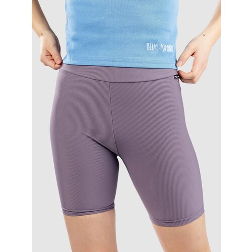 Blue Tomato Ribbed Short Leggings Kratke hlace violet Slike