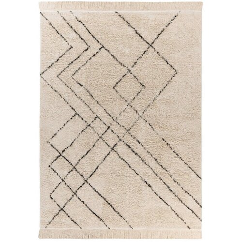 Kayoom PREPROGA Mylen 625 Creme / Schwarz 120/170 cm krem barve, črna Cene