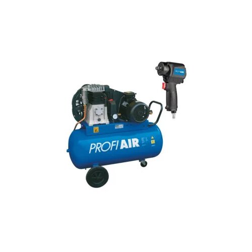 Profi Air kompresor za vazduh zrak sa pneumatskim odvijačem 600/10/100 100L Cijene