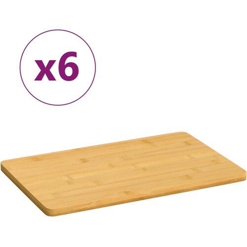  Tanjuri za doručak 6 kom 22 x 14 x 0,8 cm od bambusa Cijene