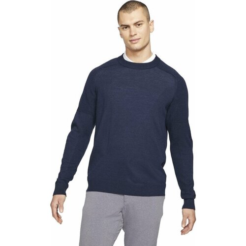 Nike Crew Knit Mens Sweater Obsidian/Black 2XL Slike