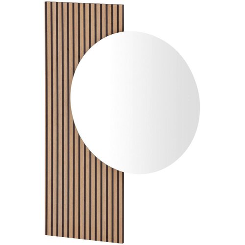 MID.YOU STENSKO OGLEDALO, 79,5/109/3 cm steklo, leseni material Slike