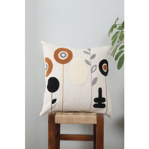 Aberto Design navlaka za ukrasni jastuk ay&amp;ccedil;i&amp;ccedil;eği, 43x43cm, &amp;scaron;arena Slike