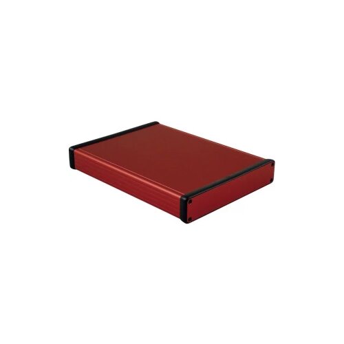  Profilno kući&amp;scaron;te, aluminij, crvena boja 220 x 165 x 30.5 Hammond Electronics 1455R2201RD 1 kom. Slike