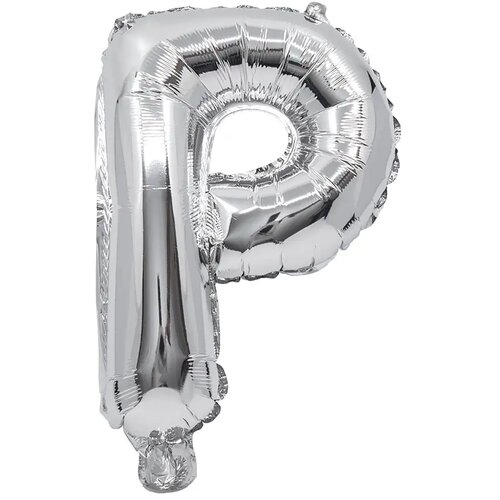 Procos Srebrni folijski balon v obliki črke - črka P, 32 cm Cene