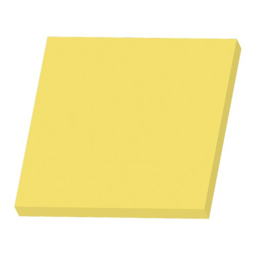 Mark IT Samolepljivi listići 75x75mm žuti Slike