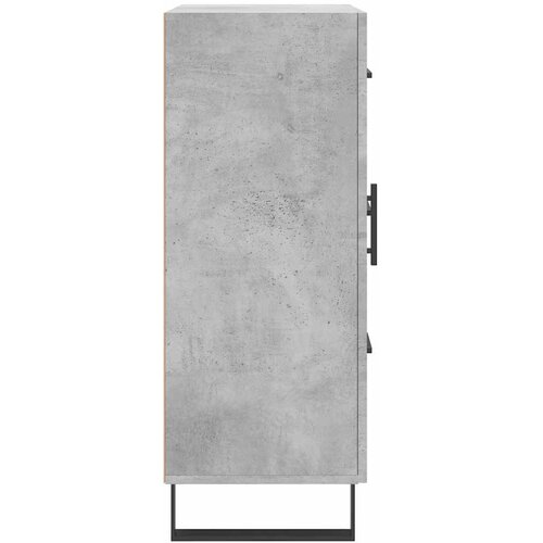  Komoda siva boja betona 69,5x34x90 cm od konstruiranog drva Slike
