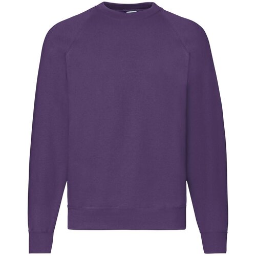 Fruit Of The Loom Fioletowa bluza męska Raglan Sweat Cijene