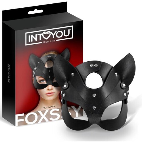INTOYOU Foxssy Fox Mask Adjustable Black Slike