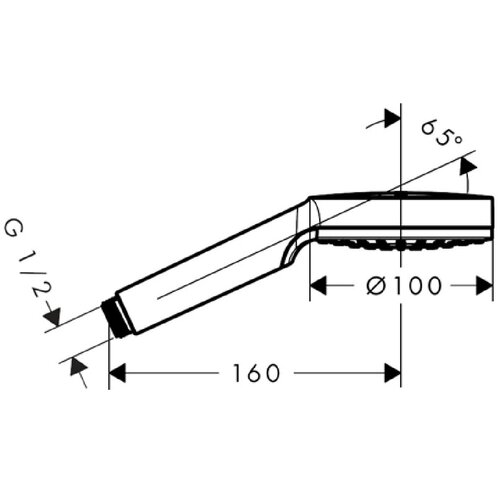 Hansgrohe tuš ročka crometta 1 jet (26331400) Cene