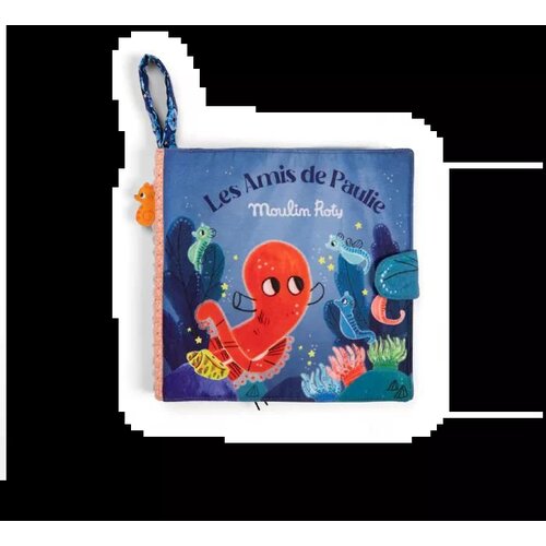 Moulin Roty mekana knjiga sa aktivnostima - Les Aventures de Paulie Slike