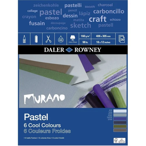 DALER ROWNEY Murano Pastel Paper