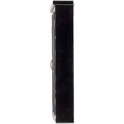 Bloomingville Črna stenska vitrina iz masivne jelke 50x80x14 cm Hazem &amp;ndash; Slike