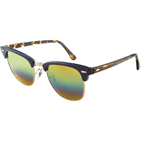Ray-ban RayBan RB3016F Clubmaster 1223/C4 duhov&amp;aacute; unisex sunčane naočale 55x19x145 mm Slike