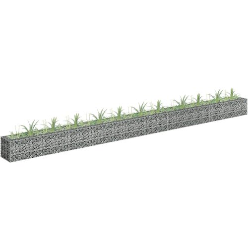 Furnova Visoka greda gabion pocinkano jeklo 450x30x30 cm, (21920987) Cene