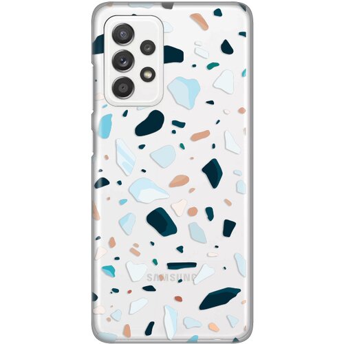 Teracell Maska Silikonska Print Skin za Samsung A525F/A526B Galaxy A52 4G/5G (EU) Terazzo Pattern Slike