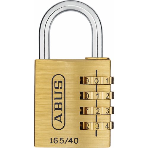 Abus Lokot sa šifrom 165/40 SB (Širina: 41 mm, Mjed, Broj brojčanika: 4 Kom.) Cijene